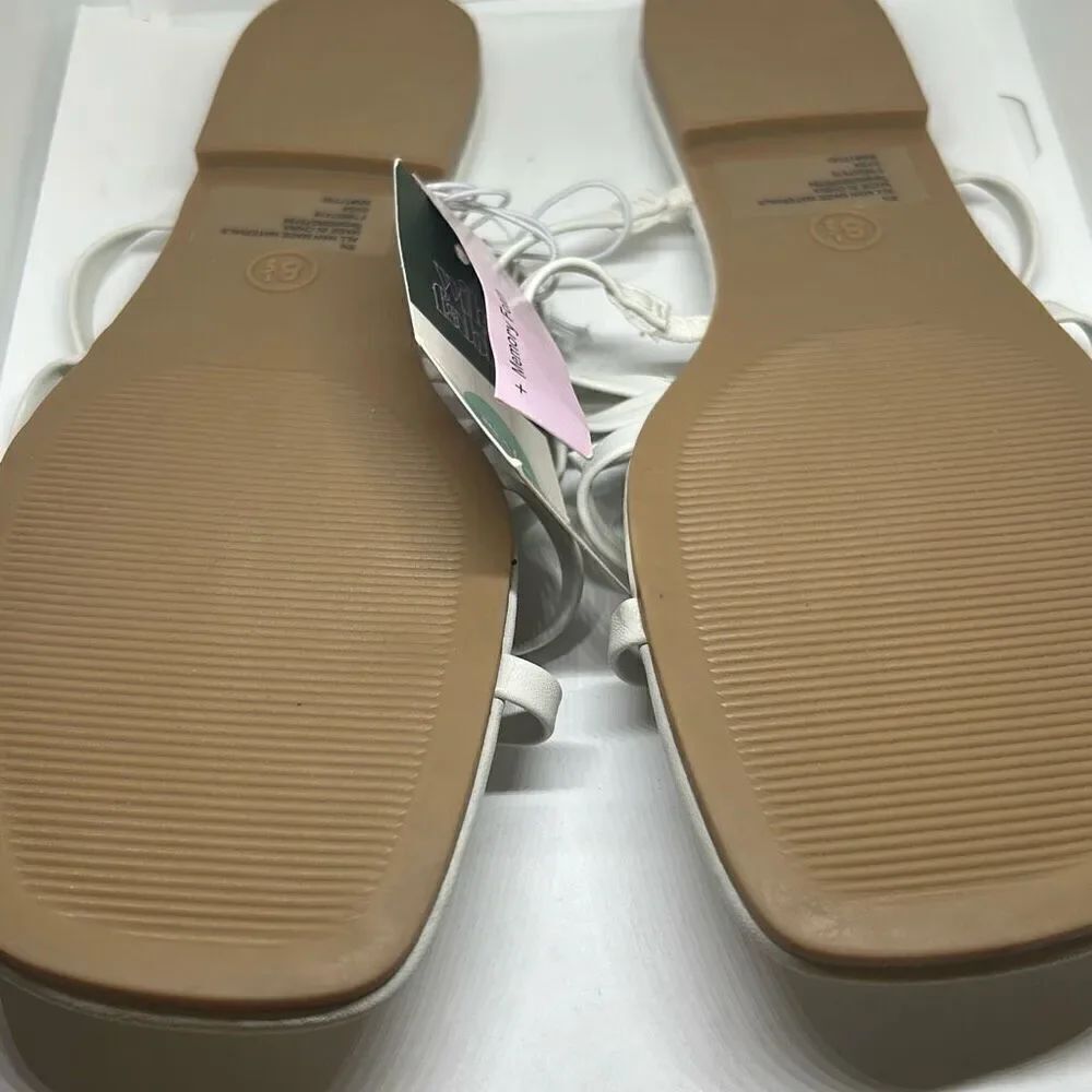 Wild Fable Bow Faux Leather Sandals for Women Size 8.5 - Picture 4 of 5